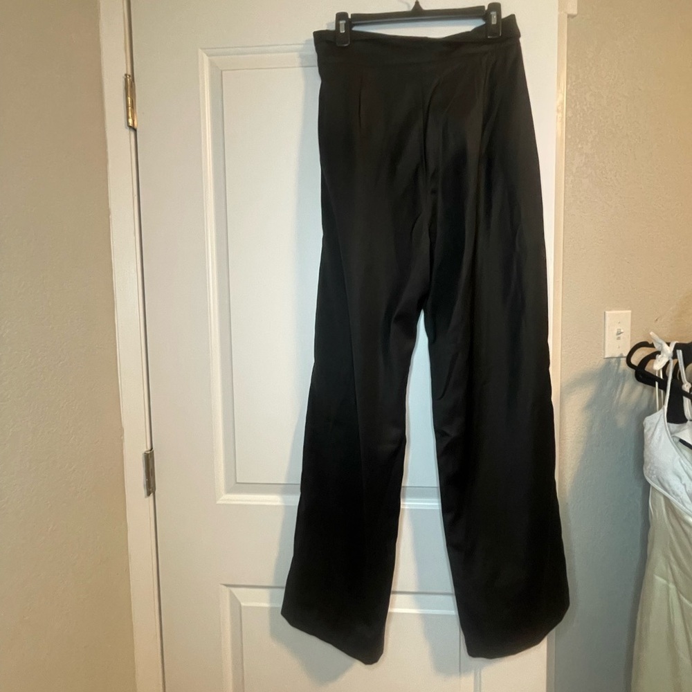 NWT Commense Street Fold Over Waistband Straight Leg Dress Pants - Picture 3 of 8